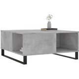 Stolić za kavu boja betona 80 x 80 x 36,5 cm konstruirano drvo | Eponuda.com