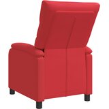  Fotelja s nagibom Crvena Umjetna koža | shoptok.hr