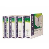Klaser za prezentaciju r40mm, 4 prstena širina 55mm Premier O+CO bela