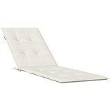  Jastuk za ležaljku prošarani krem (75+105) x 50 x 4 cm tkanina | shoptok.hr