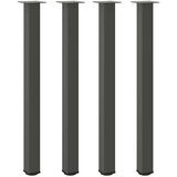 Noge za barski stol 4 kom antracit 110-112 cm čelik | shoptok.hr