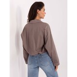 RUE PARIS Shirt-IT-KS-FL9273.86-dark beige | shoptok.hr