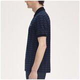 Fred Perry JACQUARD PRINT POLO SHIRT Plava | shoptok.hr