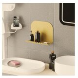Hanah home zidna polica short pouch gold