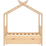  Okvir za dječji krevet s ladicom 70x140 cm od masivne borovine | shoptok.hr
