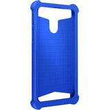 AVIZAR univerzalna torbica za blaženje udarcev iz umetnega usnja za pametne telefone 5,3\" - 5,5\" – modra, (20526606) | Shoptok.si