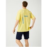 Koton T-Shirt - Yellow - Oversize Cene