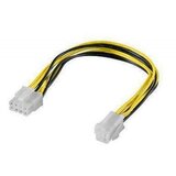 Oem 4-polni ženski napajalni kabel > 8-polni PCI-E moški, (21729909) | Shoptok.si