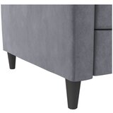 Støraa Siva žametna sedežna garnitura 207 cm Celine – | Shoptok.si