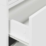 vidaXL Ormari s 2 ladice 2 kom bijeli 60x31x40 cm konstruirano drvo | shoptok.hr