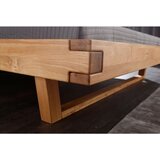 Livetastic POSTELJA IZ TRAMOV 200 cm x 200 cm , les divji hrast | Shoptok.si