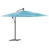  Vrtni suncobran s čeličnom šipkom plavi 269x269x235 cm | Eponuda.ba