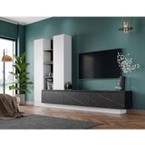 Livetastic Dnevni Regal Modesto Bela/črna Cene