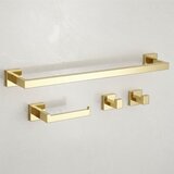 REA Bath Set kupaonskih dodataka Rio Gold 4 dijela | shoptok.hr