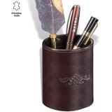 PRINC LEATHER Čaša za olovke, Braon Cene