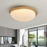  Brilagi - LED plafonsko svetlo VISBY WOOD LED/18W/230V prečnik 38 cm braon | Eponuda.com