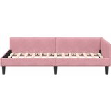  Kutni okvir kreveta Ružičasta 80 cm x 200 cm Baršun | shoptok.hr
