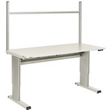 Treston Profil za nadgradnjo delovne mize, svetlo siva, ŠxV 1063 x 900 mm | Shoptok.si