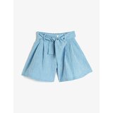 Koton Shorts - Blue - High Waist Cene