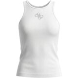 Guess Majice brez rokavov SL ROUND NK GUENDALINA TOP W6RP39 KD092 Bela Cene