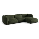 Micadoni Zelena kutna garnitura od bouclé tkanine (s desnim kutom) Martina – Home | shoptok.hr