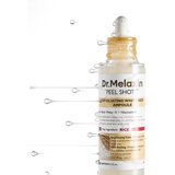 Dr. Melaxin Peel Shot Exfoliating White Rice Ampoule eksfolijacijski serum za piling za sjaj i zaglađivanje kože lica 80 ml | shoptok.hr