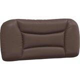 vidaXL Postelja z vzmetnico rjava 90x190 cm umetno usnje, (21166008) | Shoptok.si