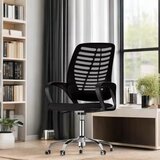  Proizvod sa nedostatkom - OUTLET - Kancelarijska stolica GC-020 JODEL crna Cene