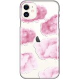  maska silikonska print skin za iphone 11 6.1 pink clouds Cene