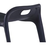  Složivi stolci 4 kom crni plastični | shoptok.hr
