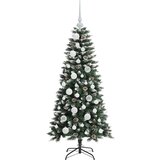 vidaXL Umestno božično drevo med 150 LED Zelena 50 x 50 x 120 cm | Shoptok.si
