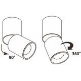 SPOT svetiljka NIXA 1xGU10/10W/230V bela | Eponuda.com