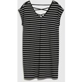 Marisse Black Striped Dress | shoptok.hr