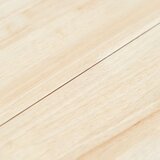  Blagovaonski stol bijelo-smeđi 106 cm masivno drvo kaučukovca | Eponuda.com