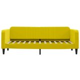  Dnevni krevet s madracem žuti 80 x 200 cm baršunasti | shoptok.hr