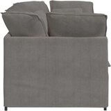  Modularna sofa s jastucima, korduro tkanina, svijetlo siva | Eponuda.ba