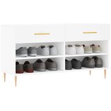  Klupa za cipele bijela 102 x 35 x 55 cm od konstruiranog drva | shoptok.hr