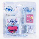 Disney Stitch Set &amp;scaron;kolskog pribora u mini ruksaku 19,5 x 22,5 cm Slike