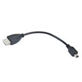 Gembird USB kabl A-OTG-AFBM-002 OTG AF to Mini-BM kabl 15cm | ePonuda.com