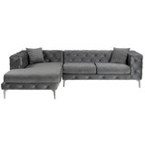 Atelier Del Sofa ugaona garnitura como eco left anthracite