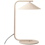 Krem metalna stolna lampa (visina 42 cm) Nocte –