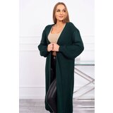 Kesi Long cardigan dark green Cijene