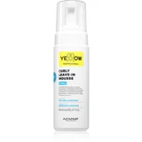 Curls Curly Leave-in Mousse nega brez spiranja za kodraste lase 160 ml