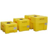 Cemo PE-sod za vodo, kockasta oblika, rumene barve, prostornina 125 l | Shoptok.si