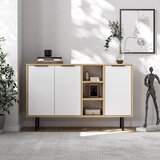 Hanah home Viyana - Sapphire Oak, White Sapphire OakWhite Console | ePonuda.com
