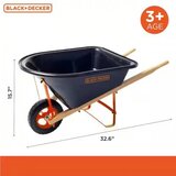 Black & Decker BLACK+DECKER DJEČJA SAMOKOLNICA 20L 3+ G015-BD Black&Decker G015-BD | shoptok.hr