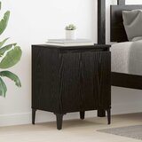  Noćni ormar Crni hrast 40 x 30 x 50 cm Konstruirano drvo | shoptok.hr