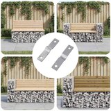  Udarna ploča 2 pcs Srebrno 50 x 10 x 1,2 mm Željezo Cijene