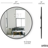 Umbra Zidno ogledalo ø 94 cm Hub – | shoptok.hr
