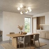 Brilagi Plafonski luster MILO 6xE27/60W/230V bež/zlatna | Eponuda.com